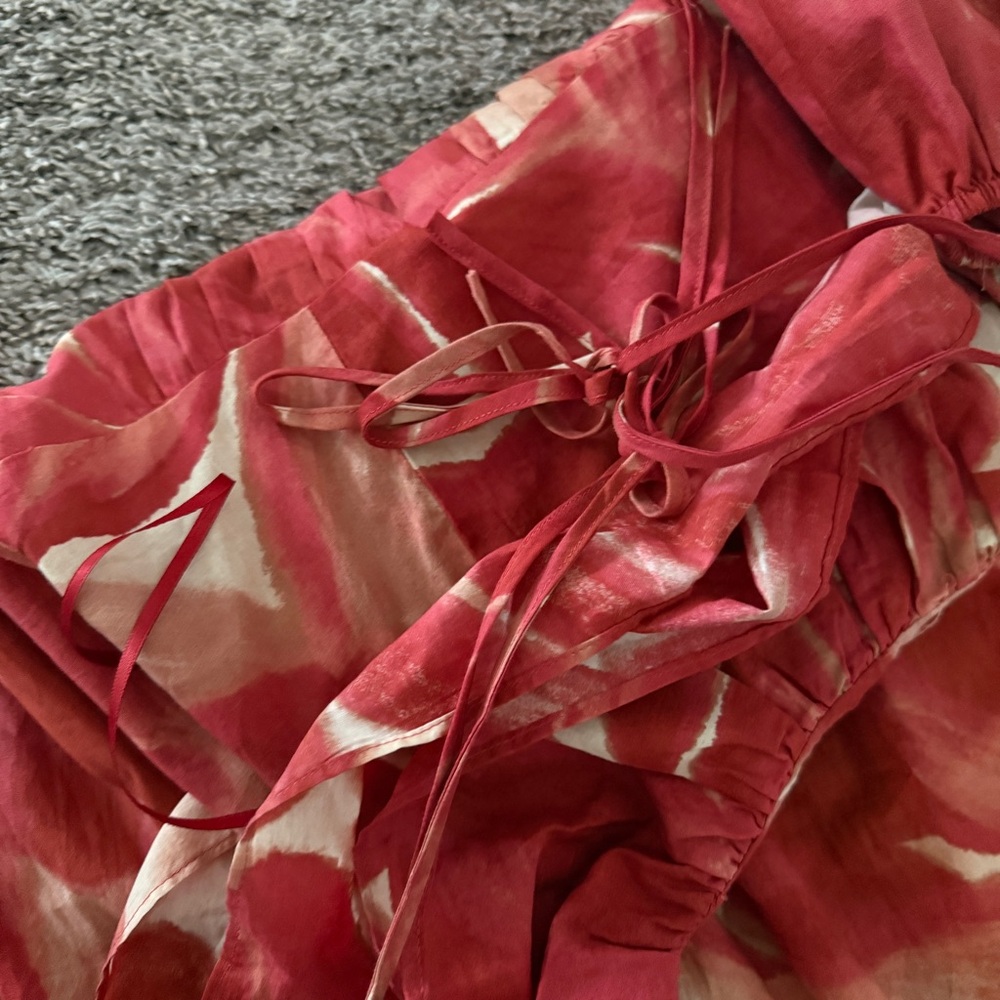 NWT Zara floral printed maxi/midi dress size S - Picture 6 of 8